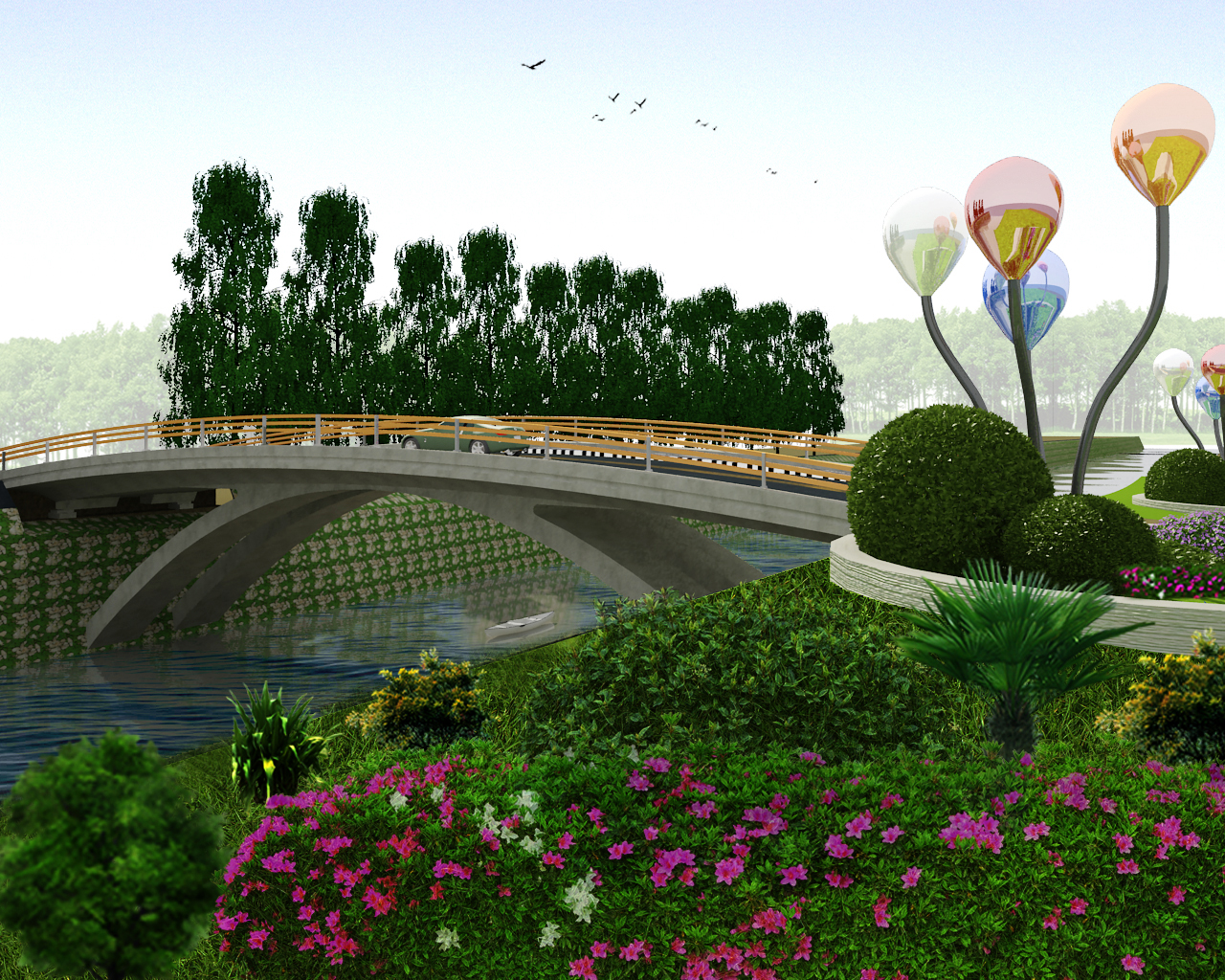 Leishang Heiden Bridge at Pal Ahanbi, Imphal